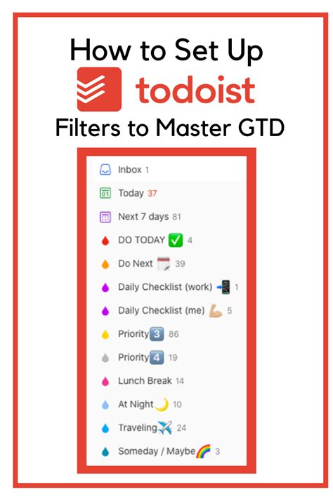 todoist gtd|How to make Todoist conform to GTD 